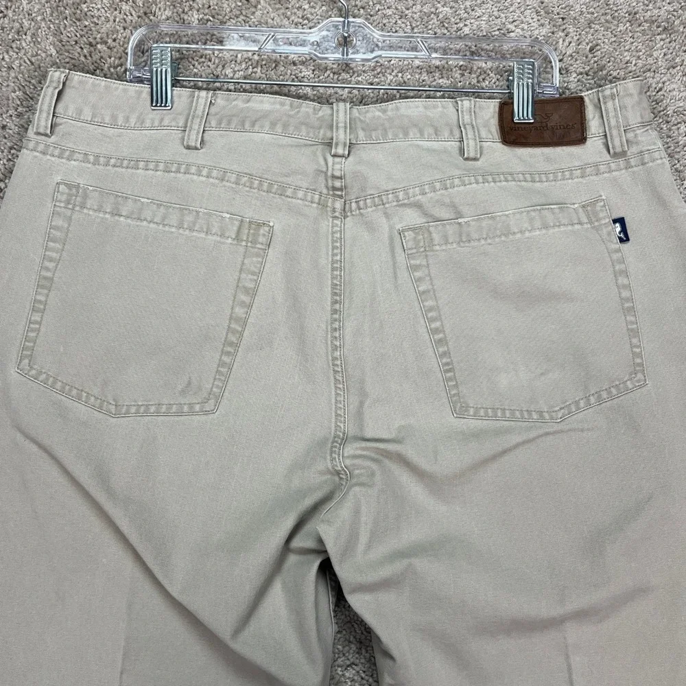 Vineyard‎ Vines Five Pocket Pant Khaki Straight Leg Mens Size 38x34